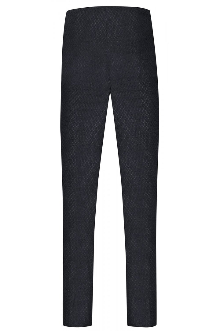 MARIE HONEYCOMB TEXTURED TROUSER | COL=NAVY 69