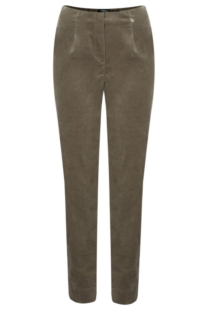 MARIE VELVET TROUSER 78CM | COL=TAUPE 17