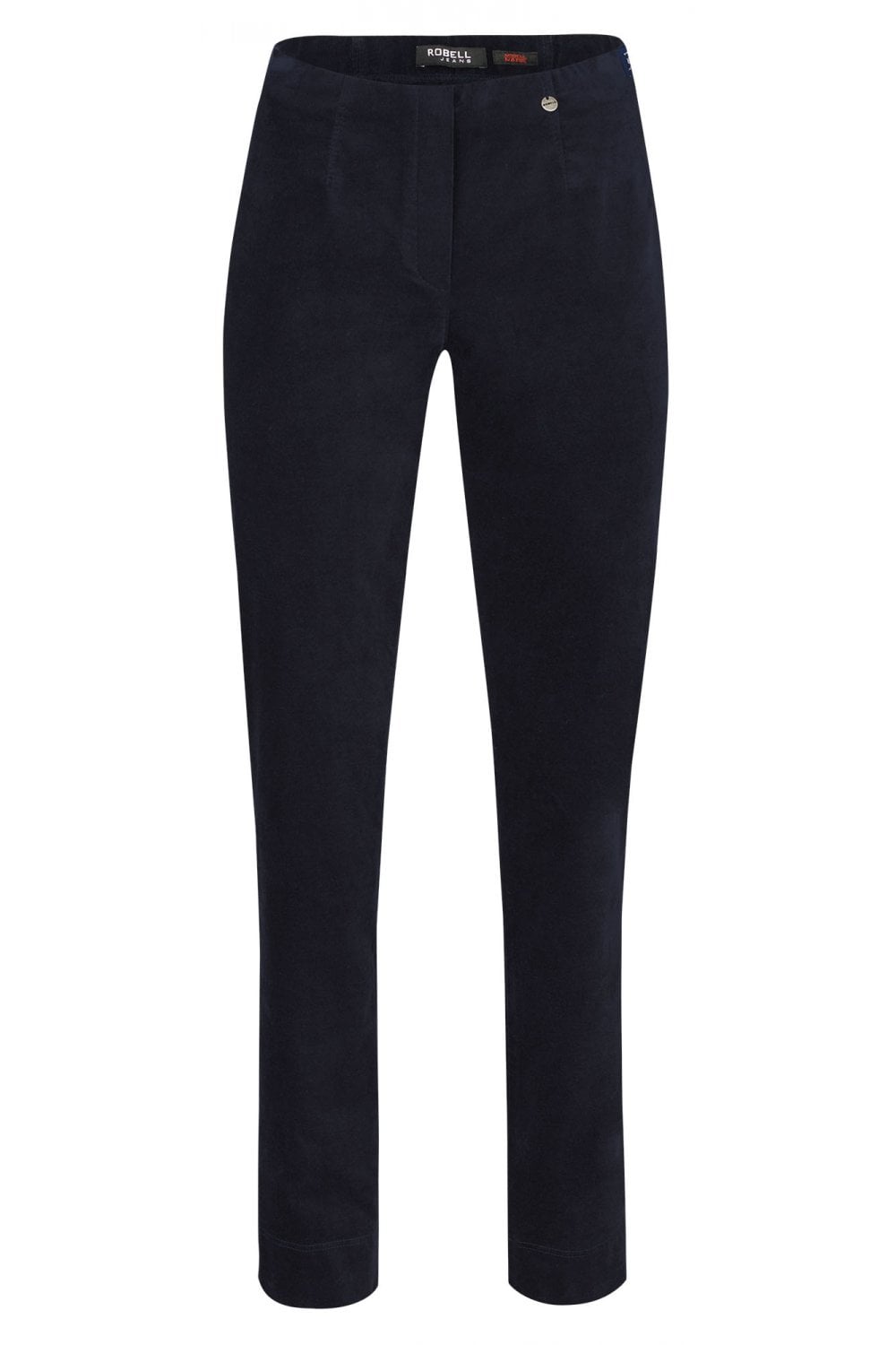 MARIE VELVET TROUSER 78CM | COL=NAVY 691