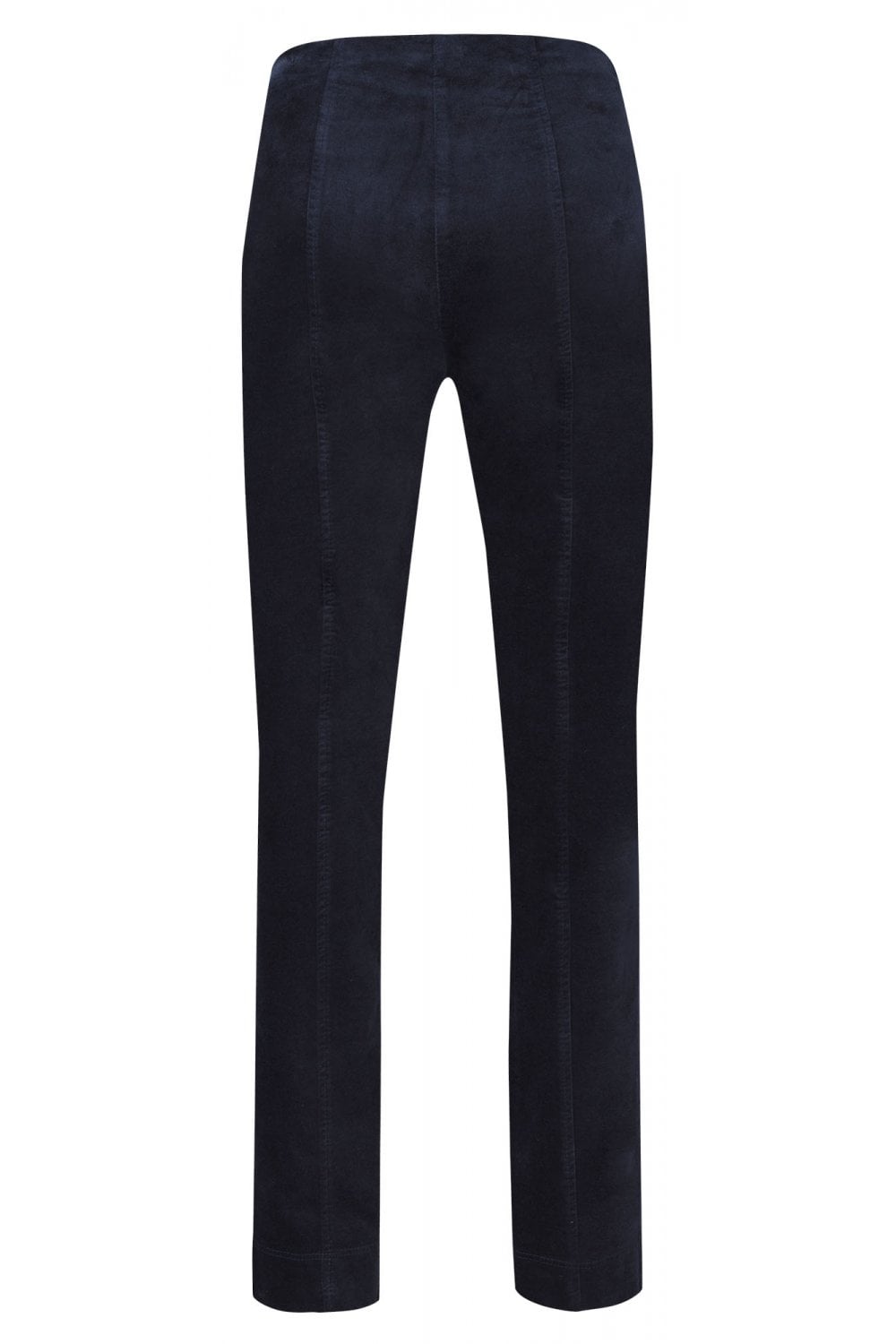 MARIE VELVET TROUSER 78CM | COL=NAVY 691