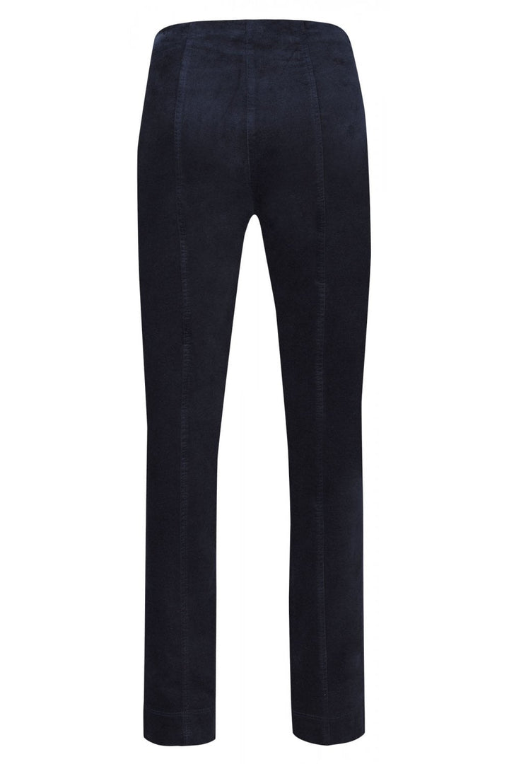 MARIE VELVET TROUSER 78CM | COL=NAVY 691