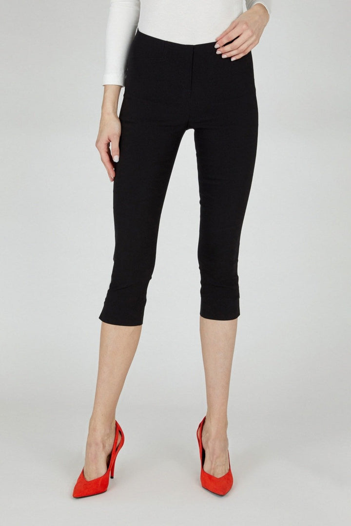ROSE CROPPED TROUSER 07 | COL=BLACK 90