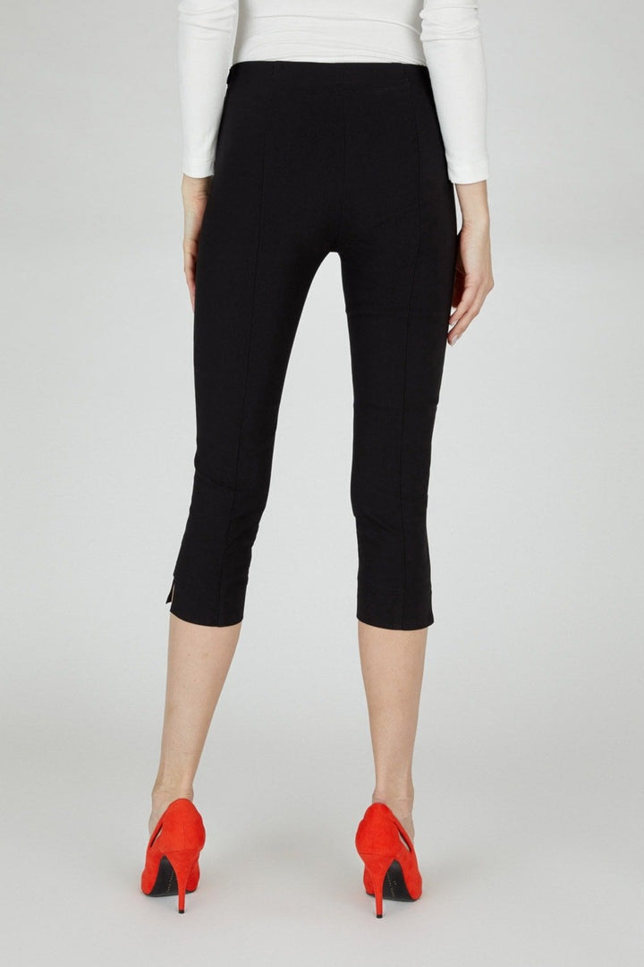 ROSE CROPPED TROUSER 07 | COL=BLACK 90