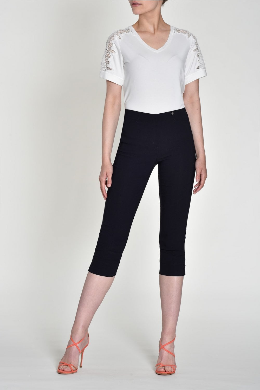 ROSE CROPPED TROUSER 07 | COL=NAVY 69
