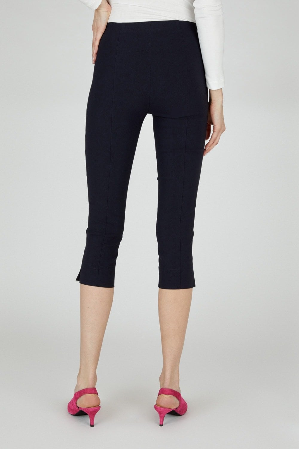 ROSE CROPPED TROUSER 07 | COL=NAVY 69