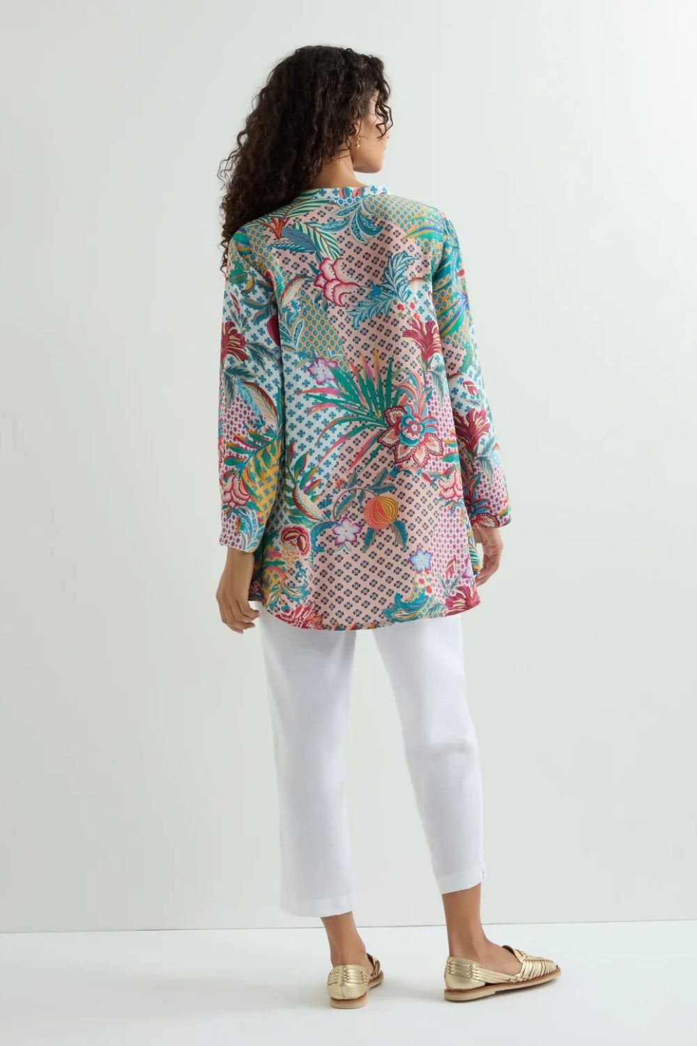 BOTANICAL PATCHWORK SHIRT | COL=MULTI