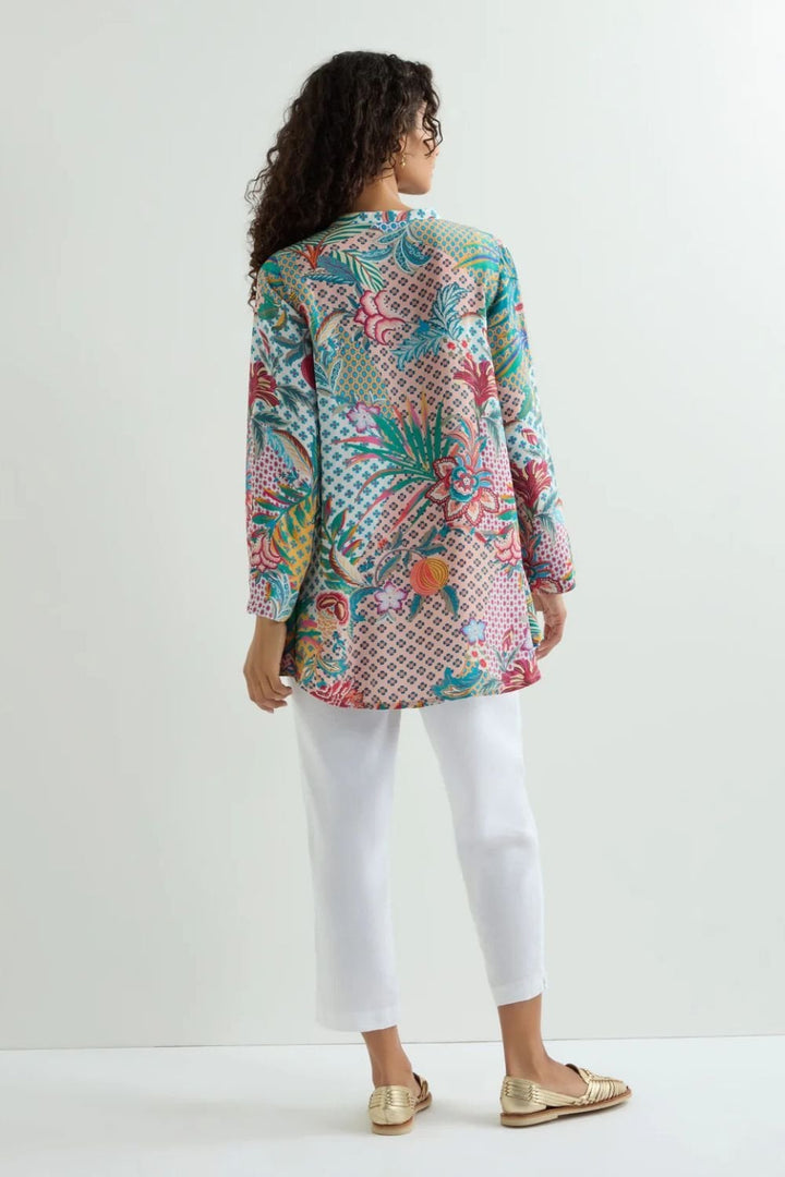 BOTANICAL PATCHWORK SHIRT | COL=MULTI