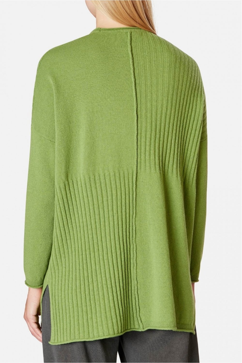 CASHMERE BLEND TOP | COL=MEADOW