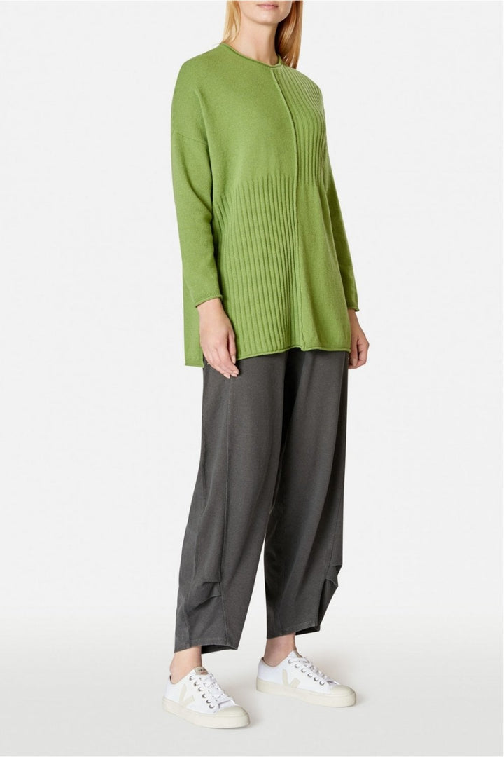 CASHMERE BLEND TOP | COL=MEADOW