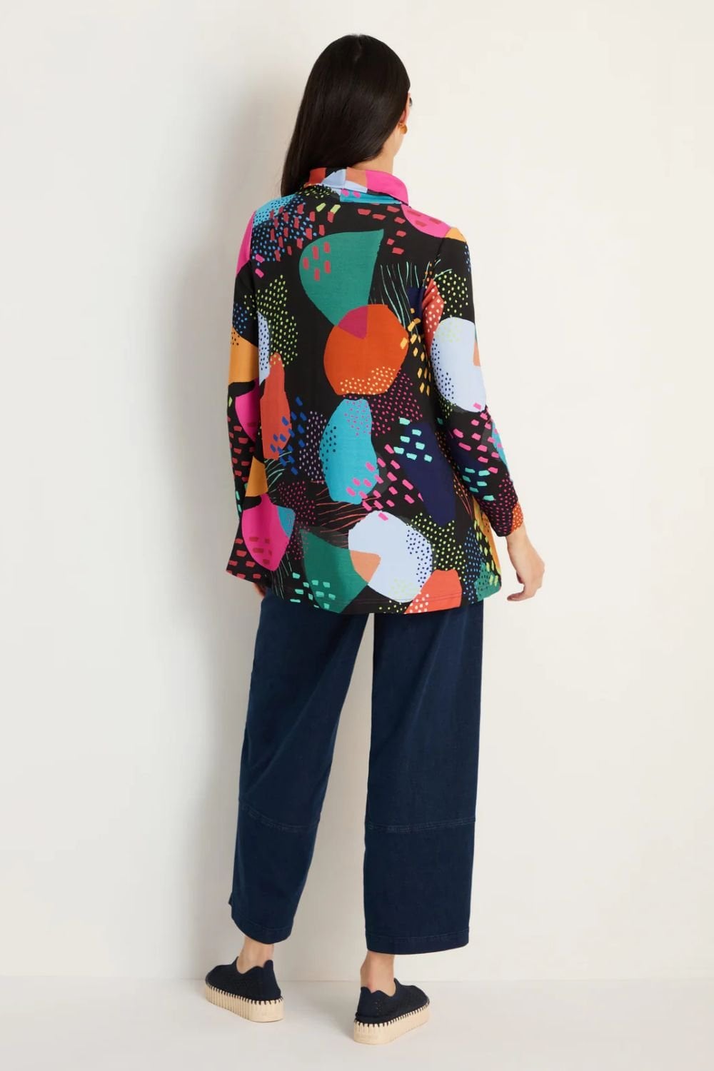 COLOUR PLAY PRINT JERSEY TUNIC | COL=MULTI