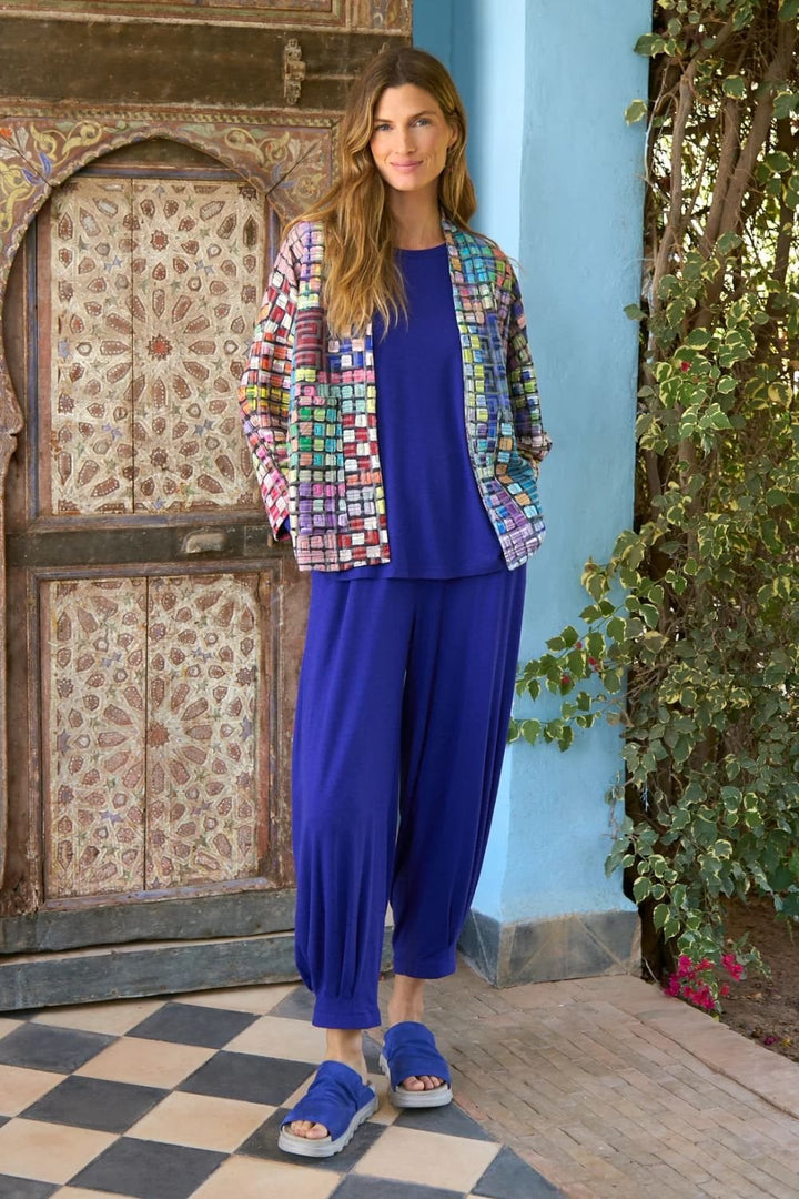 COLOURED GLASS TIMES JACKET | COL=MULTI