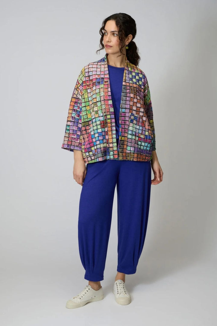 COLOURED GLASS TIMES JACKET | COL=MULTI