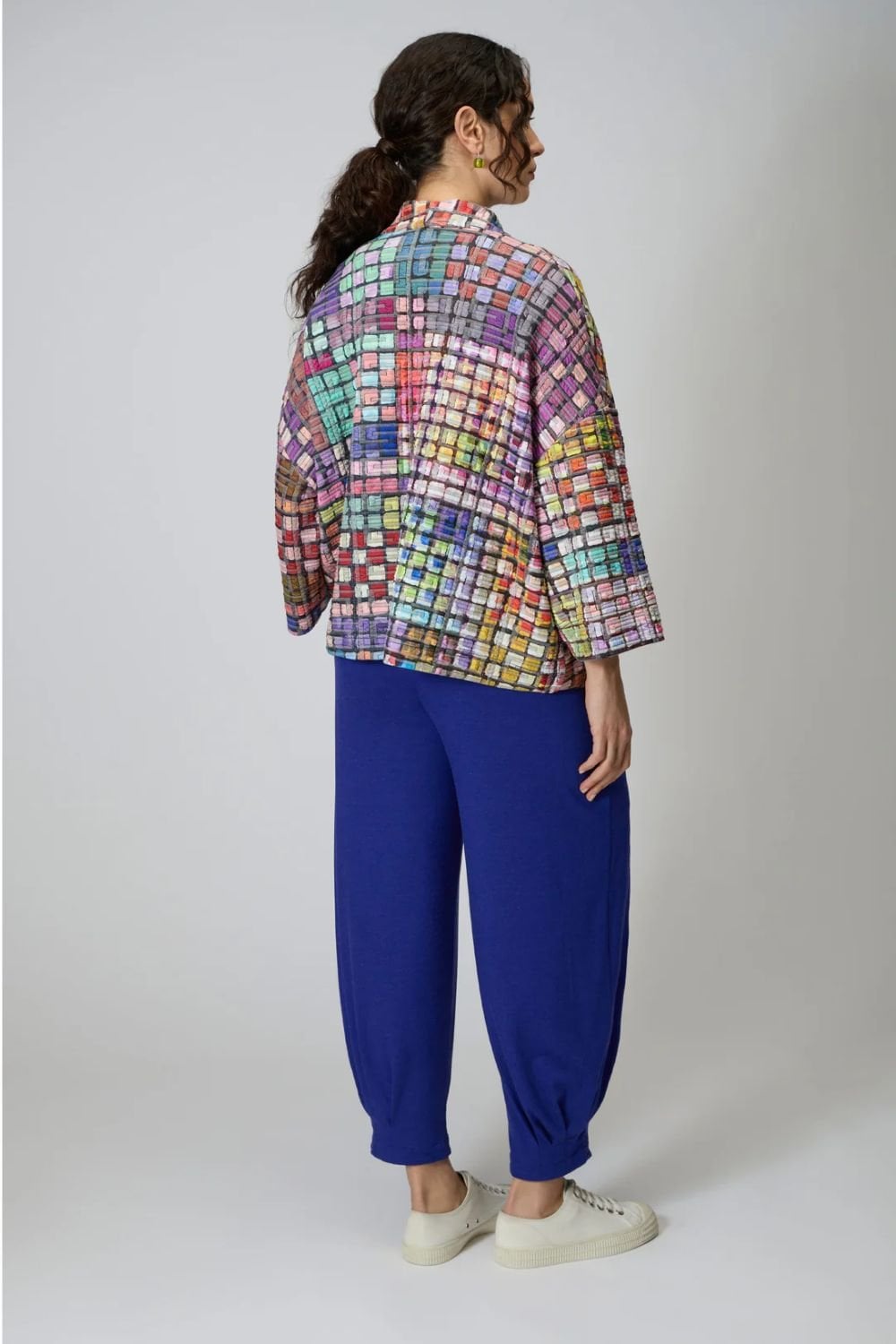 COLOURED GLASS TIMES JACKET | COL=MULTI
