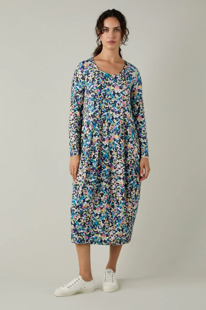 COLOURFUL CONFETTI BUBBLE DRESS | COL=MULTI