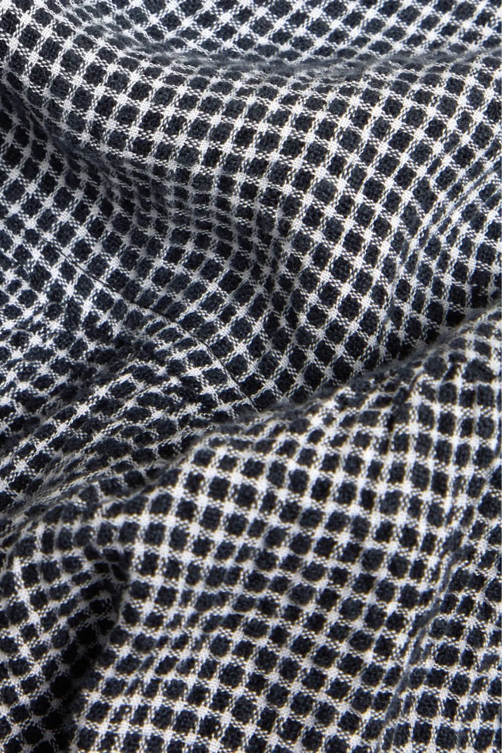 MICRO GINGHAM BUBLE TROUSER | COL=BLACK/WHITE