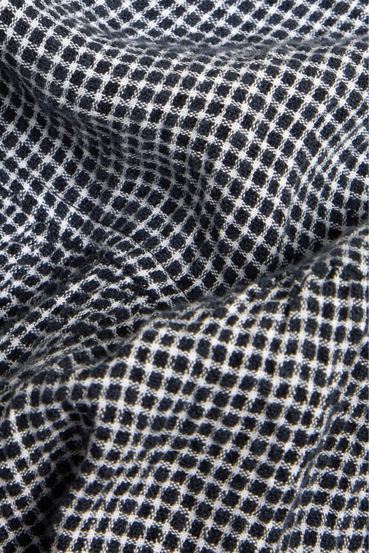 MICRO GINGHAM BUBLE TROUSER | COL=BLACK/WHITE
