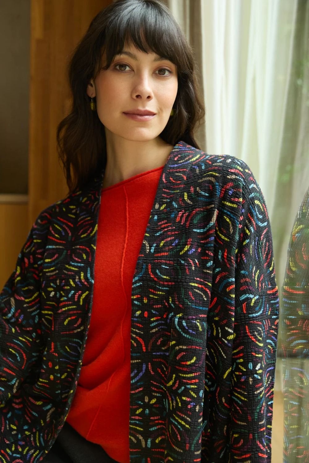 MOSAIC JACQAURD JACKET | COL=MULTI