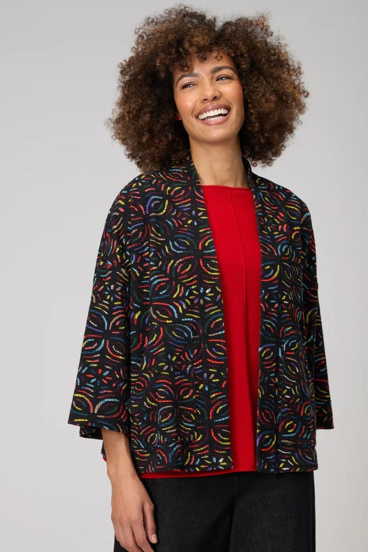 MOSAIC JACQAURD JACKET | COL=MULTI
