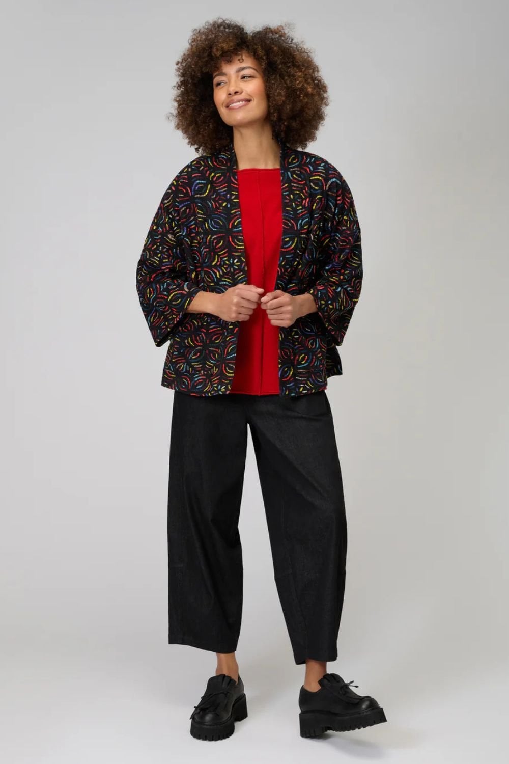 MOSAIC JACQAURD JACKET | COL=MULTI