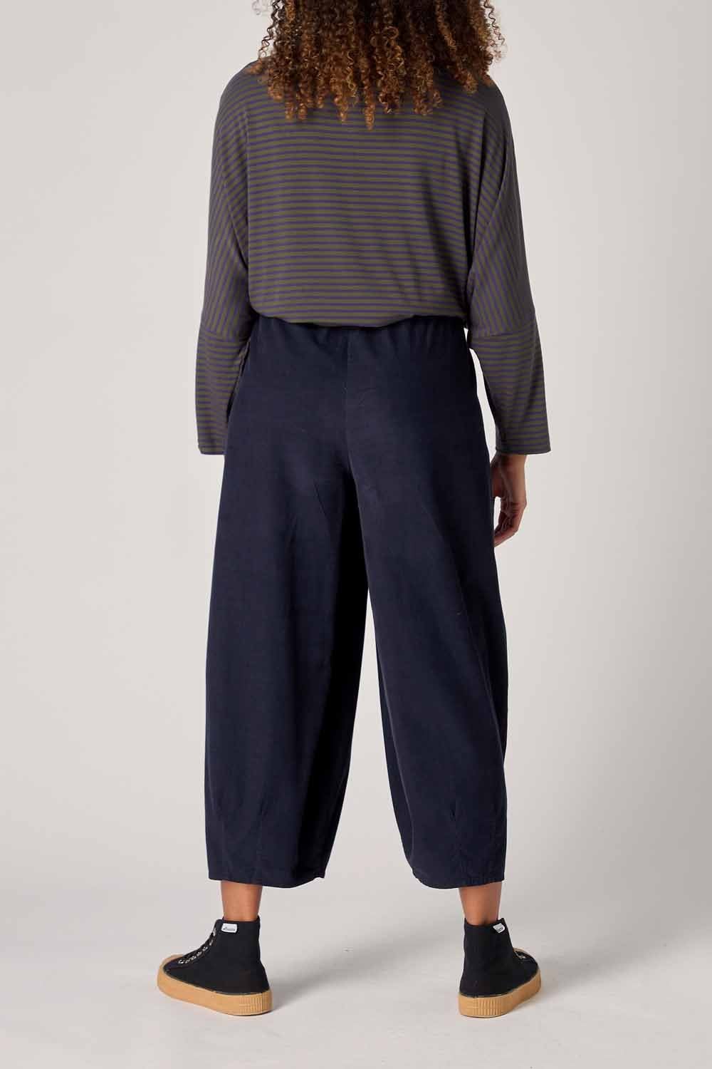 PINWALE CORD BUBBLE TROUSER | COL=NIGHT