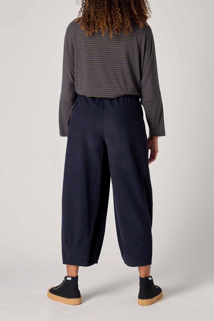 PINWALE CORD BUBBLE TROUSER | COL=NIGHT