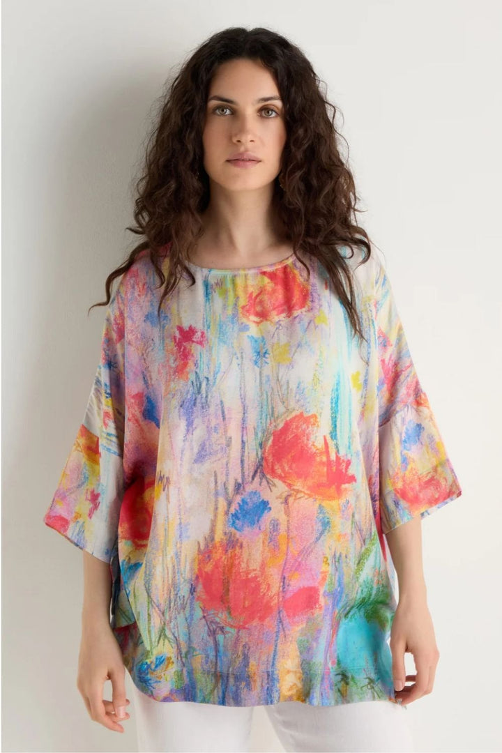 SOFT MEADOW DREAMS BOXY TUNIC | COL=MULTI