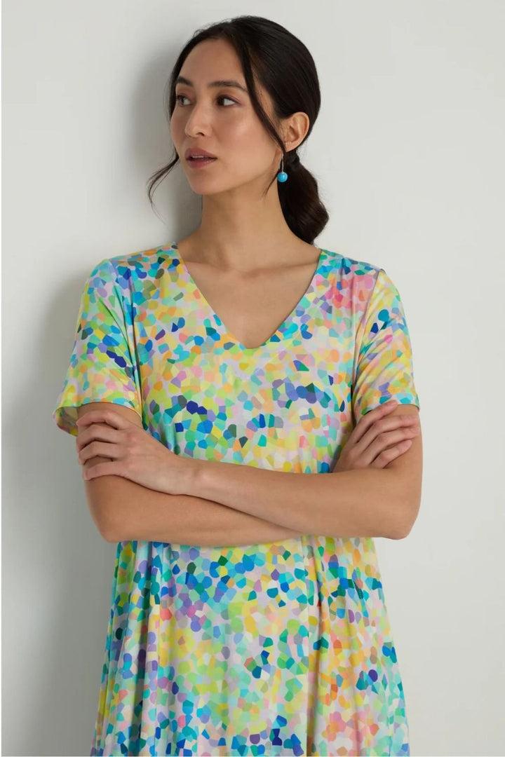 SUMMER CONFETTI BUBBLE DRESS | COL=MULTI