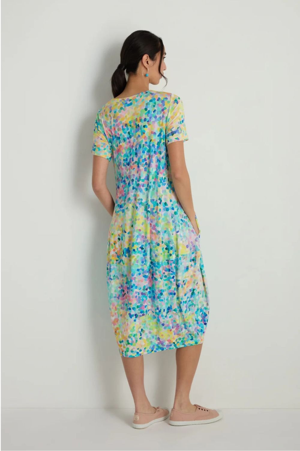 SUMMER CONFETTI BUBBLE DRESS | COL=MULTI