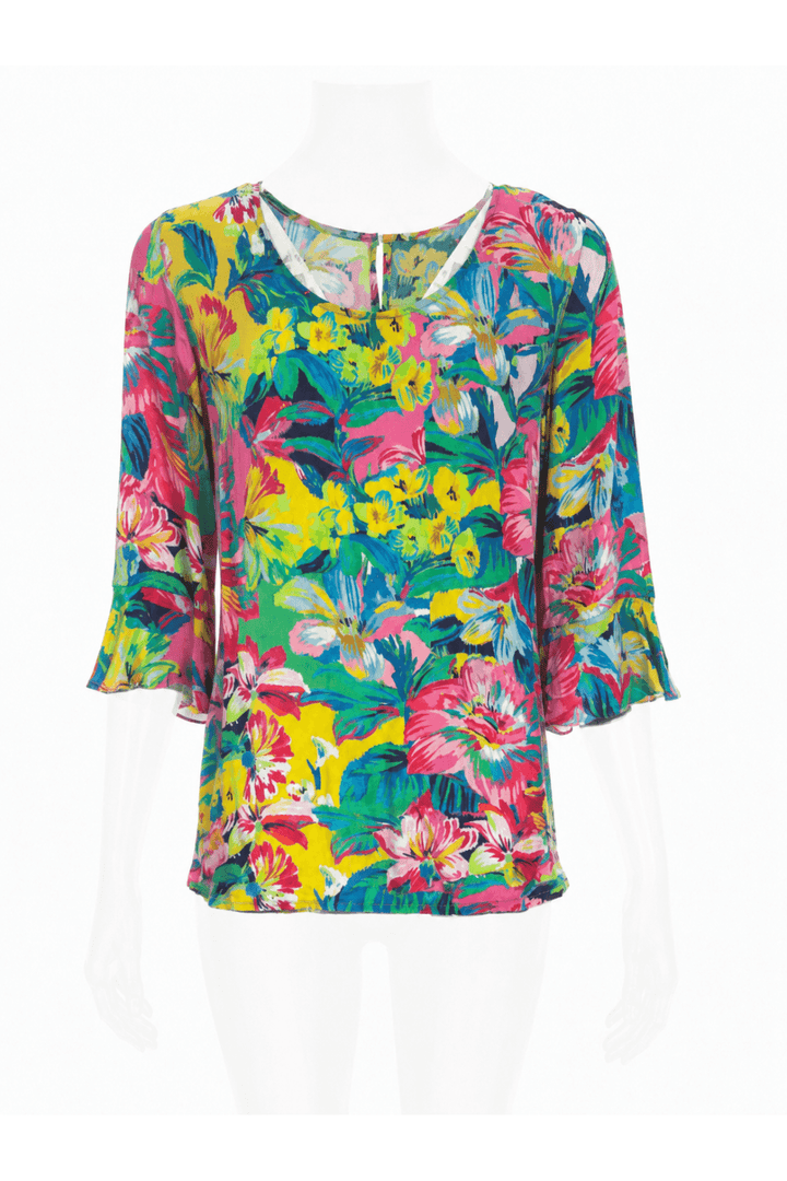 SUMMER FLORAL PRINT TOP | COL=MULTI