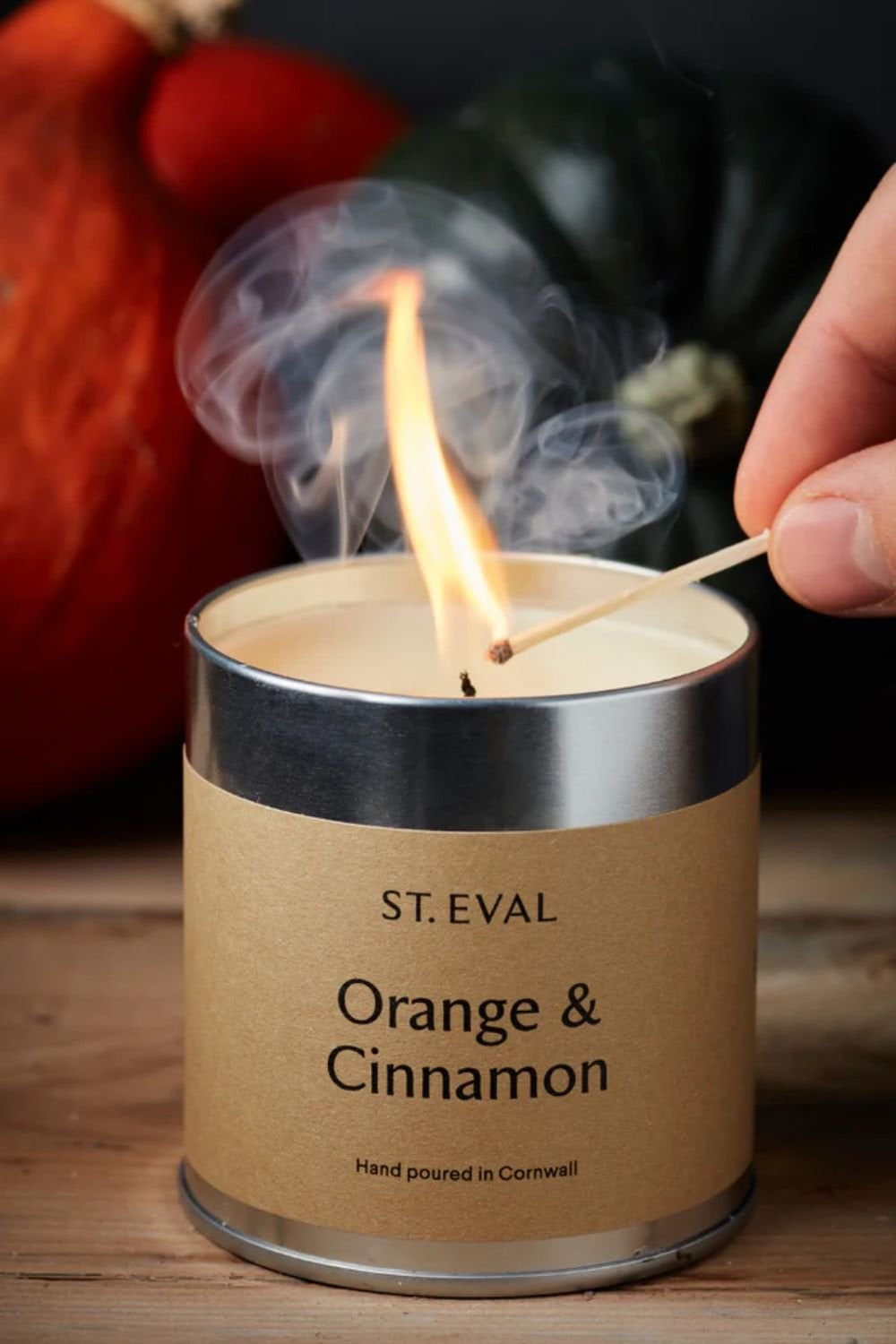 ORANGE AND CINNAMON TIN CANDLE | COL=MIX
