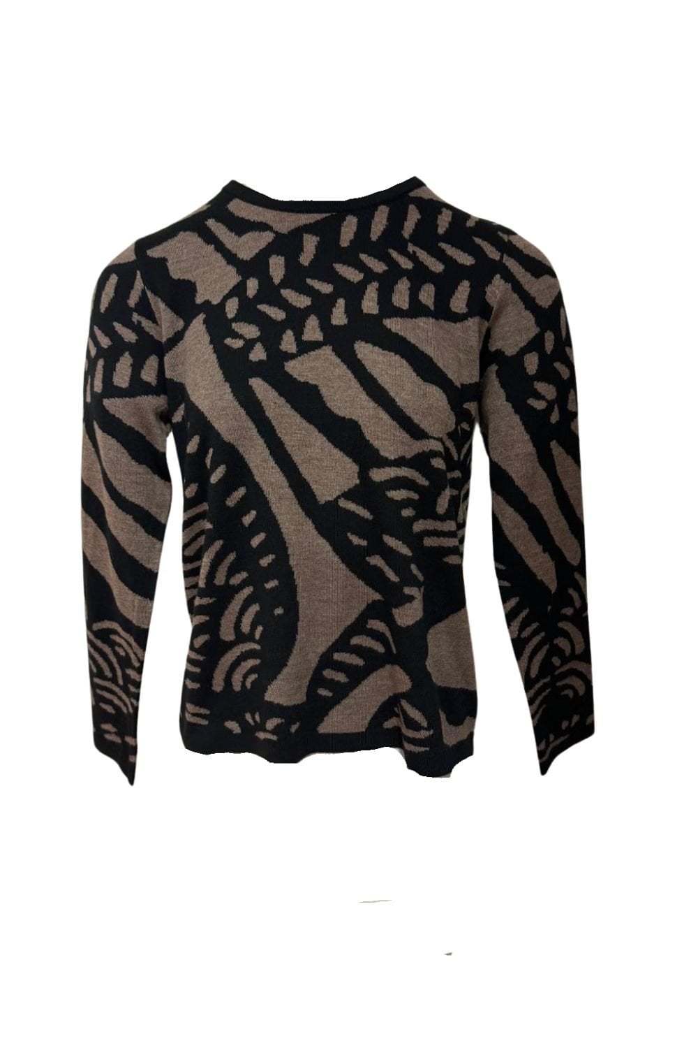 ABSTRACT  JUMPER | COL=BLACK