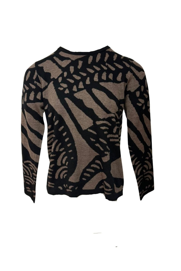 ABSTRACT  JUMPER | COL=BLACK