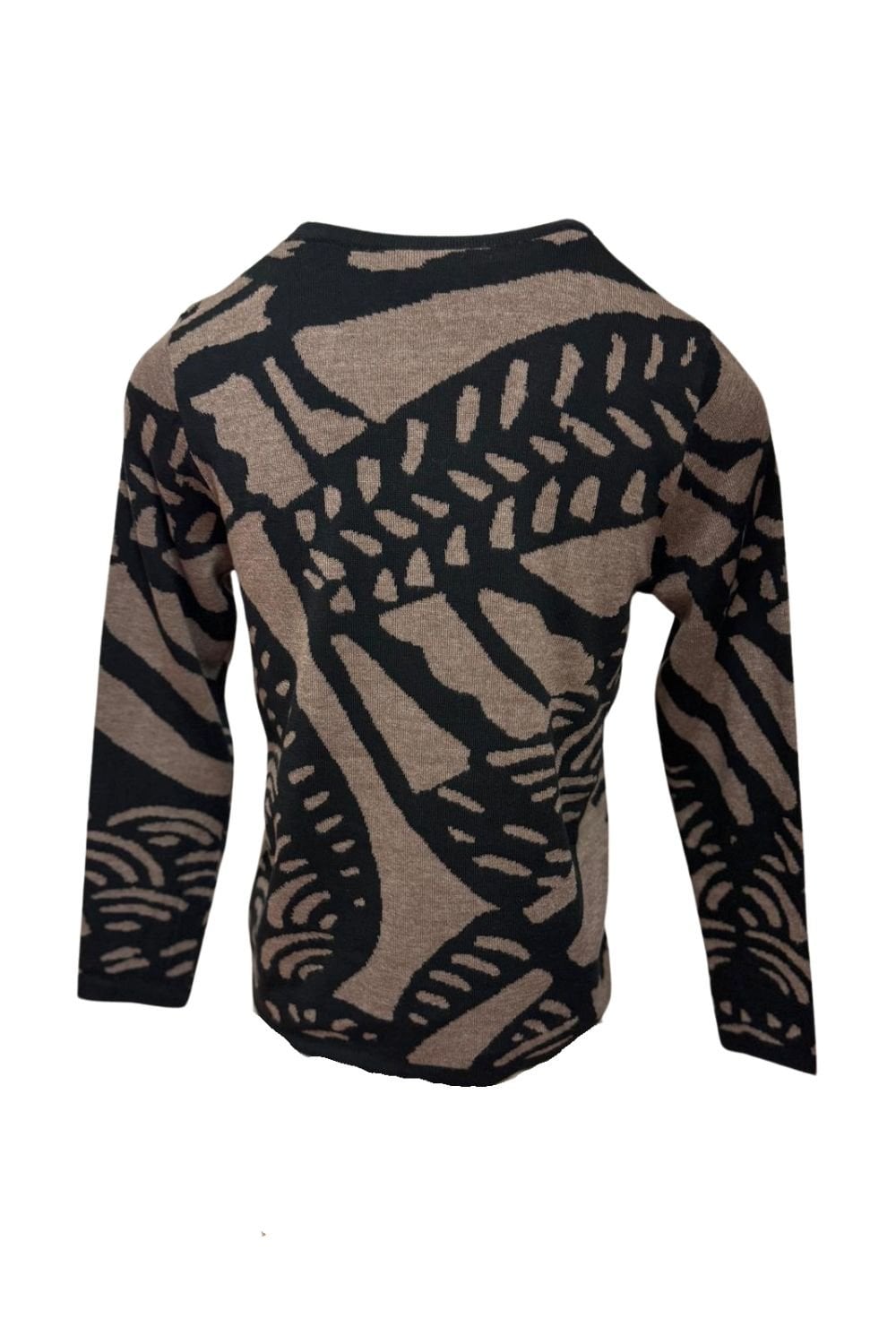 ABSTRACT  JUMPER | COL=BLACK