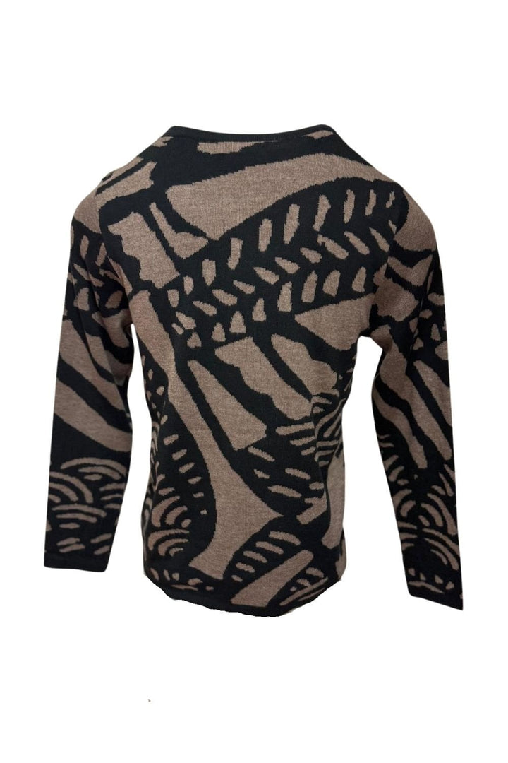 ABSTRACT  JUMPER | COL=BLACK