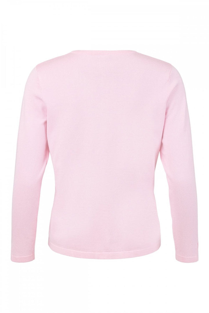 CLASSIC BUTTON THROUGH CARDIGAN | COL=PINK ORCHID,ROSE PINK