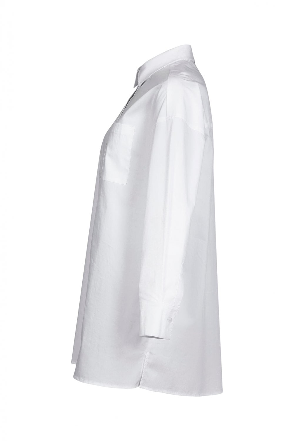 LAYERING  PLAIN WHITE SHIRT | COL=WHITE