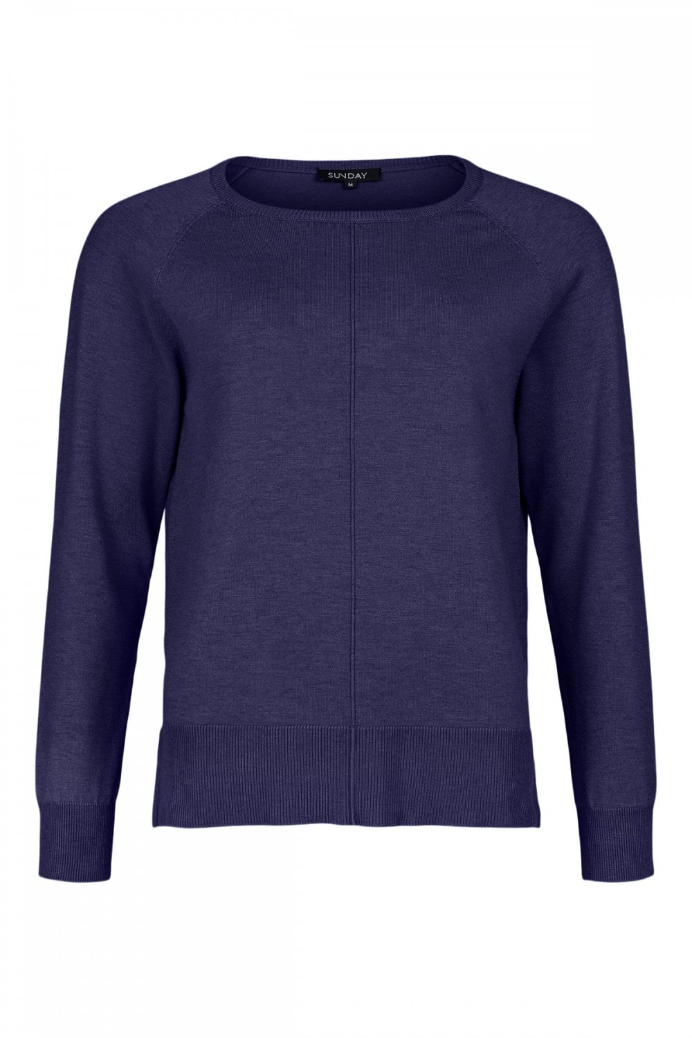 SEAM DETAIL FINE KNIT JUMPER | COL=NAVY 69