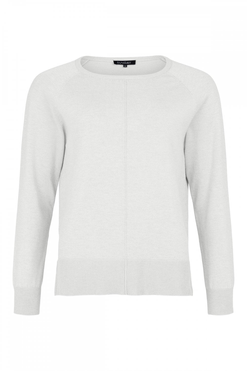 SEAM DETAIL FINE KNIT JUMPER | COL=CREAM 11