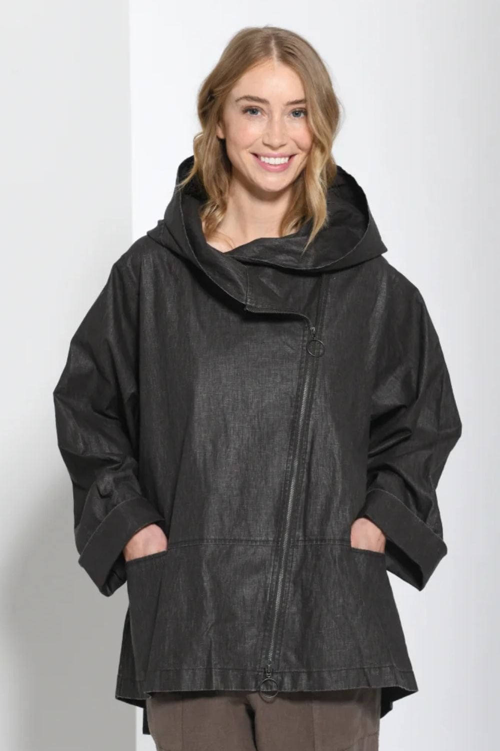 OVERSIZED ERIKA JACKET | COL=COFFEE