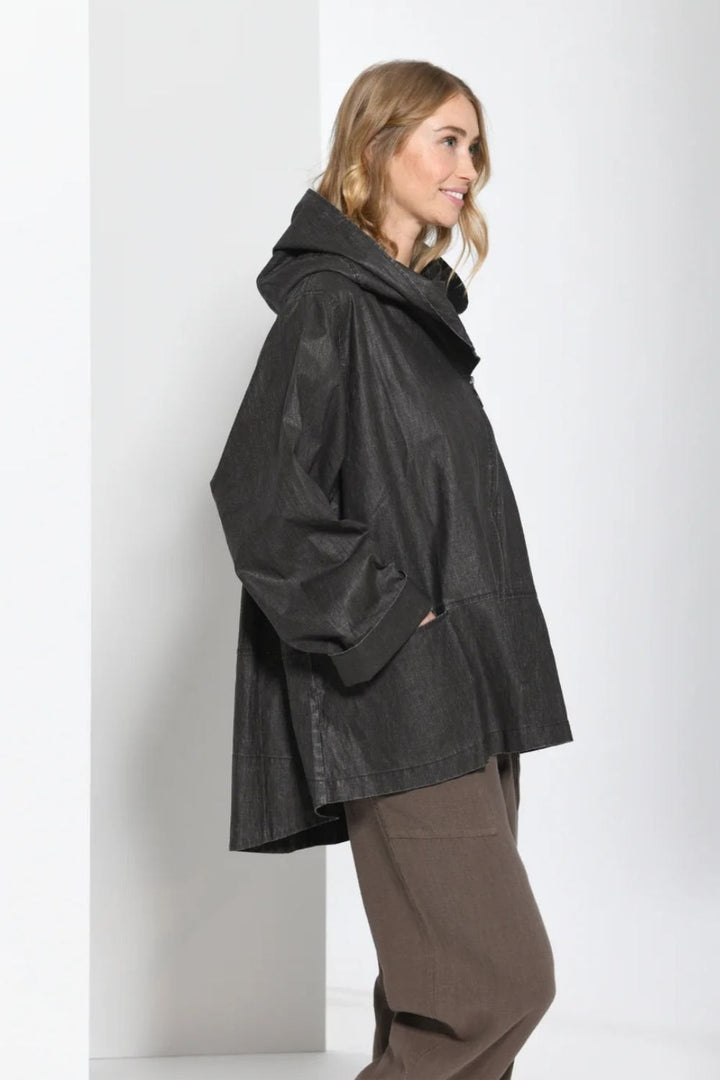 OVERSIZED ERIKA JACKET | COL=COFFEE