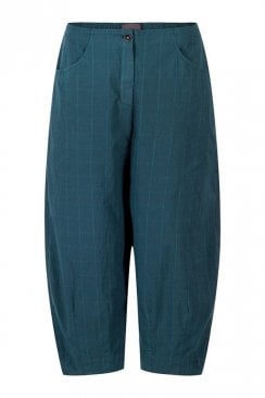 WINDOWPANE CHECK TROUSERS